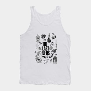 The Last of Us all in one black Tank Top